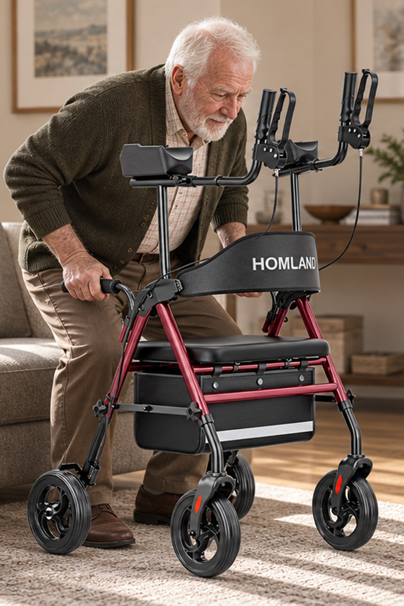 Person using a HOMLAND product at home